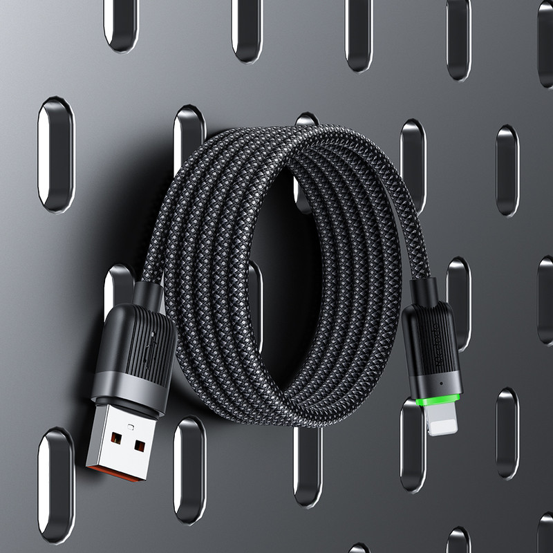 کابل تبدیل USB به لایتنینگ مک دودو مدل CA-600 Magnetic Self-Winding طول 1.2 متر