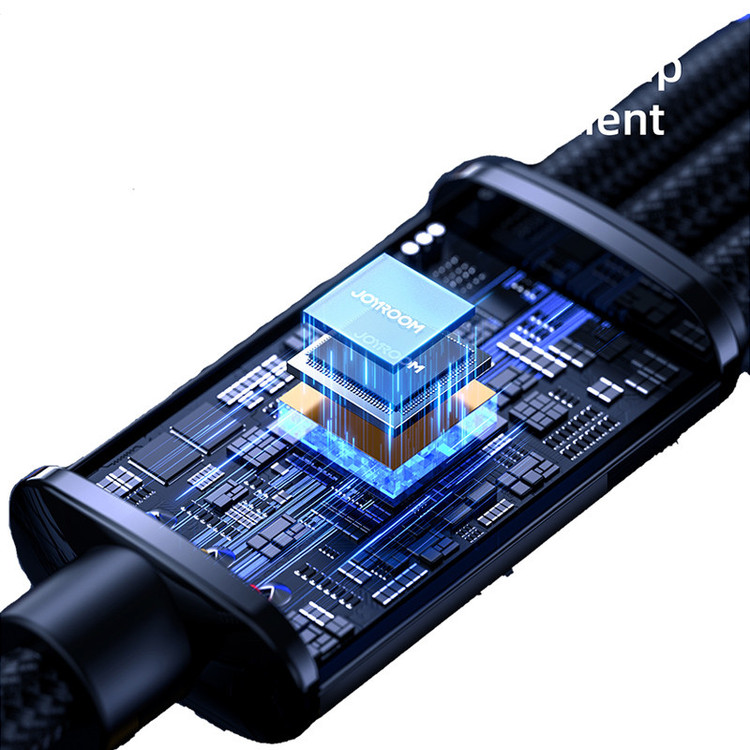 کابل تبدیل USB به لایتنینگ/USB-C/microUSB جوی روم مدل S-1T3015A5 طول 1.2 متر