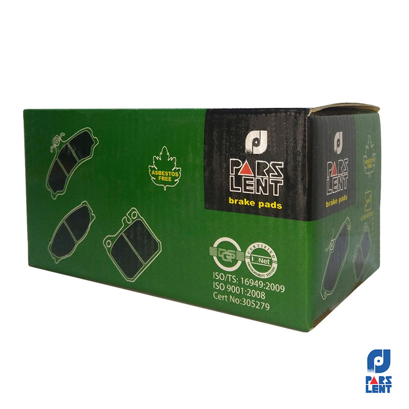 لنت ترمز جلو لنت پارس مدل PL21355 مناسب برای رنو پی کی