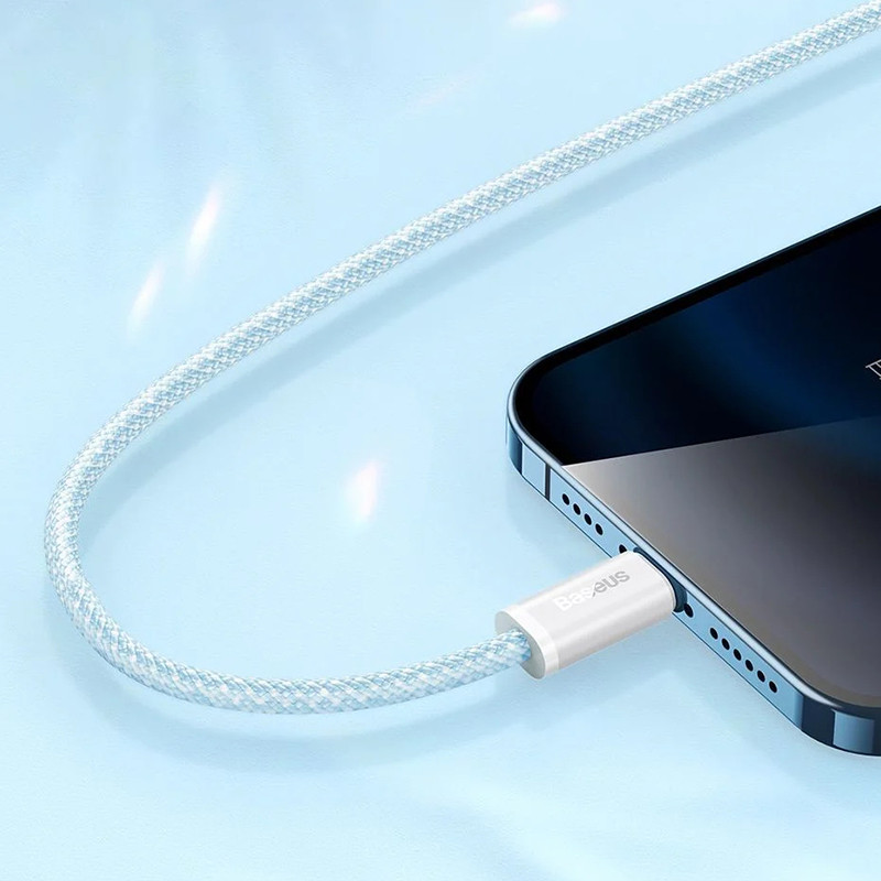 کابل تبدیل USB به لایتنینگ باسئوس مدل CALD000402 طول 1 متر