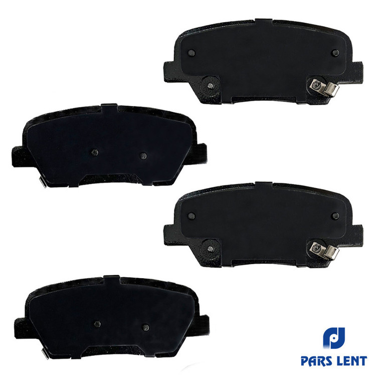 لنت ترمز عقب خودرو لنت پارس کد 1-80159 دو جفت مناسب برای بهمن موتور پیکاپ G9