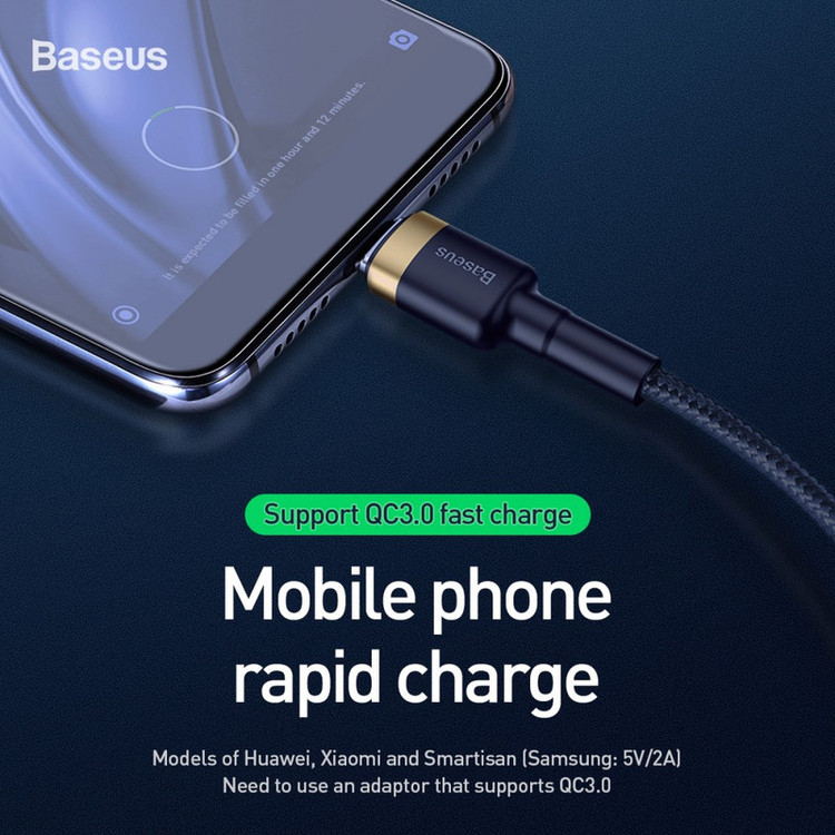 کابل تبدیل USB به USB-C باسئوس مدل CATKLF-PV3 طول 1 متر