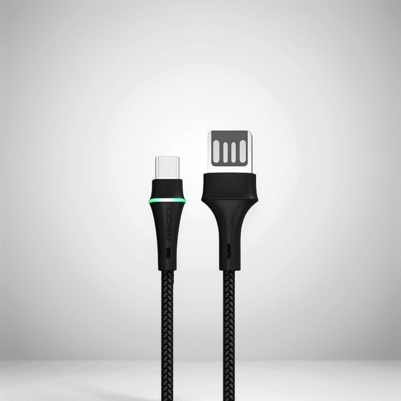 کابل تبدیل USB به لایتنینگ رسی مدل RTC-N19L طول 1 متر