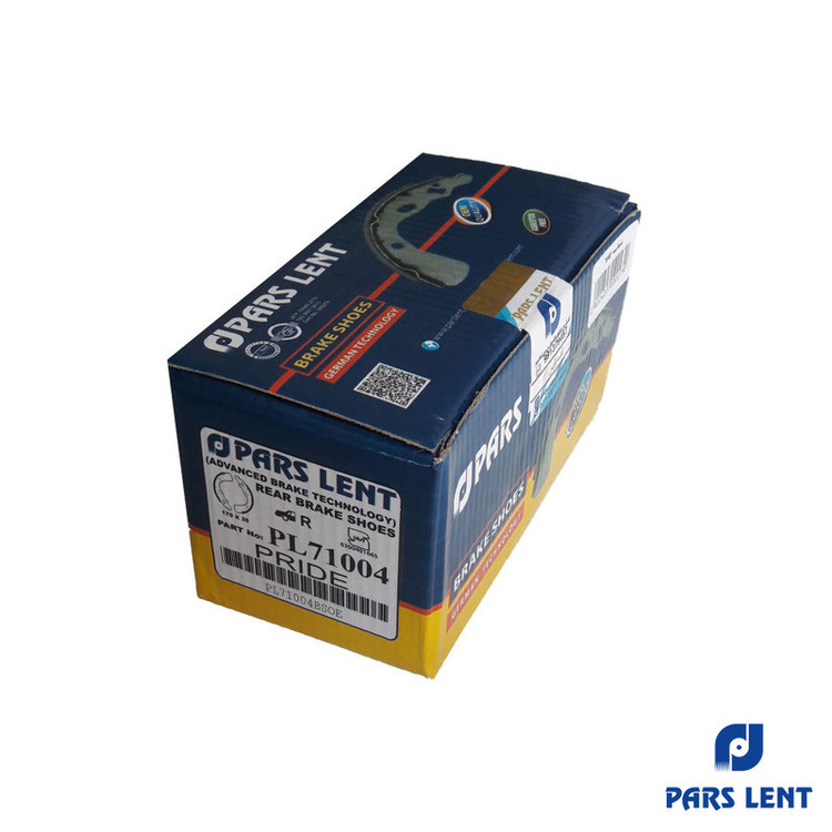 لنت ترمز عقب خودرو لنت پارس مدل PL71004 مناسب برای رنو پی کی