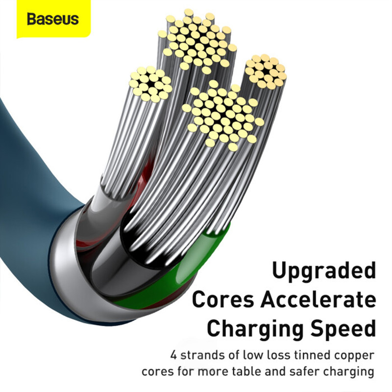 کابل تبدیل USB به لایتنینگ باسئوس مدل Superior طول 2 متر