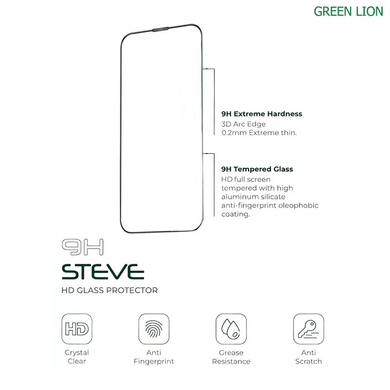 محافظ صفحه نمایش گرین لاین مدل GN9HSGL14 مناسب برای گوشی موبایل اپل IPhone 13 / 13 Pro / 14