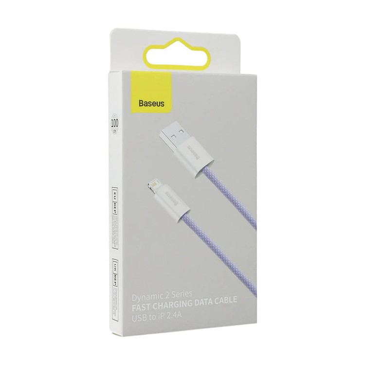 کابل USB به لایتنینگ باسئوس مدل Daynamic Series Fast Charging Data طول 1 متر