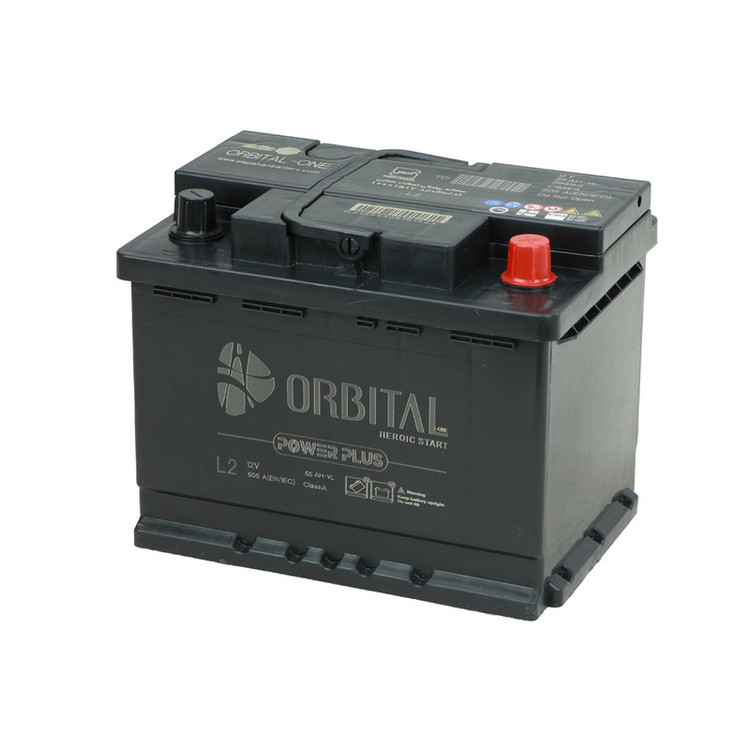 باتری اتمی 12 ولت 60 آمپر خودرو اوربیتال-وان مدل OBT-60