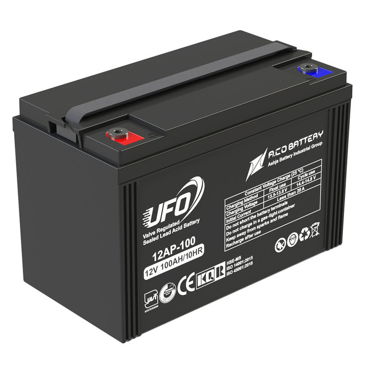 باتری یو پی اس 12 ولت 100 آمپر ساعت یوفو مدل 12v-100