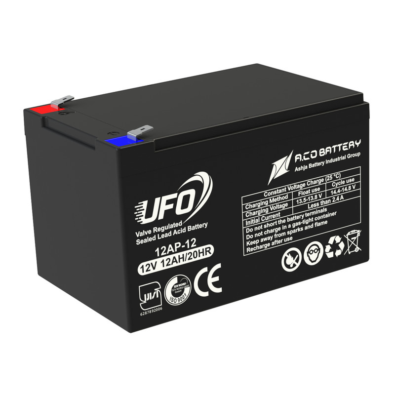 باتری یو پی اس 12 ولت 12 آمپر یوفو مدل Aco-12v-12