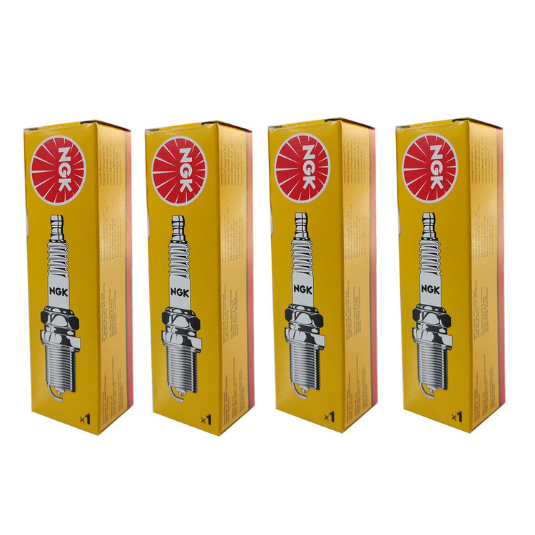 شمع خودرو ان جی کی مدل پایه کوتاه تک پلاتین کد BKR6E 6962 بسته 4 عددی