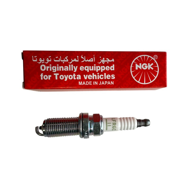 شمع خودرو دو پلاتین ان جی کی مدل LFR6C-11-91823 پایه بلند مناسب برای کیا اپتیما بسته 4 عددی