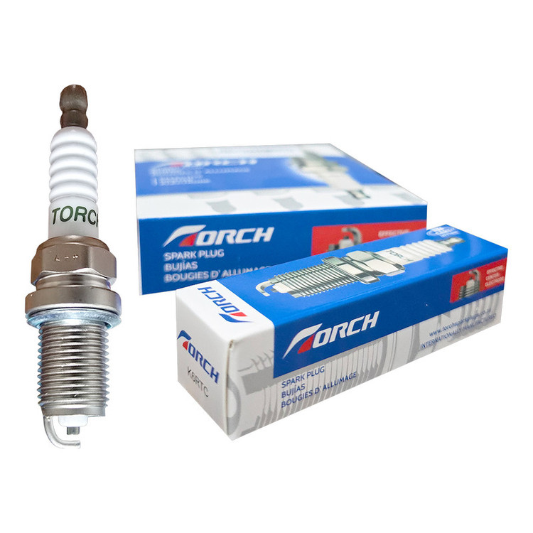 شمع خودرو تورچ مدل پایه کوتاه کد K6RTC بسته 4 عددی