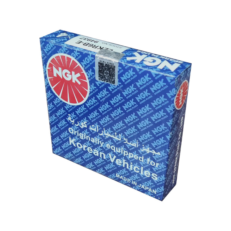 شمع خودرو ان جی کی مدل تک پلاتینی پایه بلند یورو 4 کد LZKR6B-E 94937 بسته 4 عددی