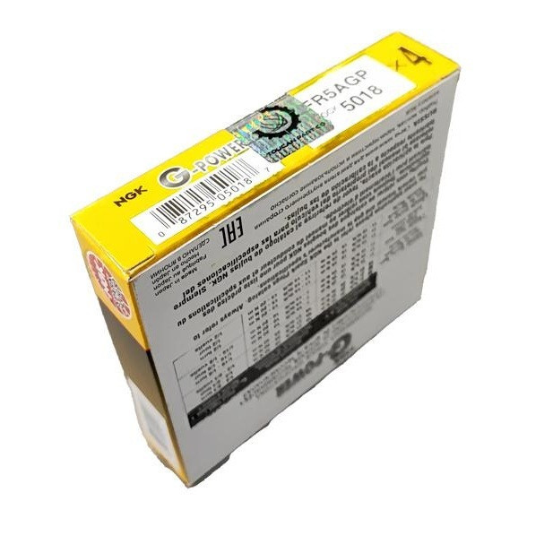 شمع خودرو ان جی کی مدل سوزنی پایه بلند کد LFR5AGP 5018 بسته 4 عددی