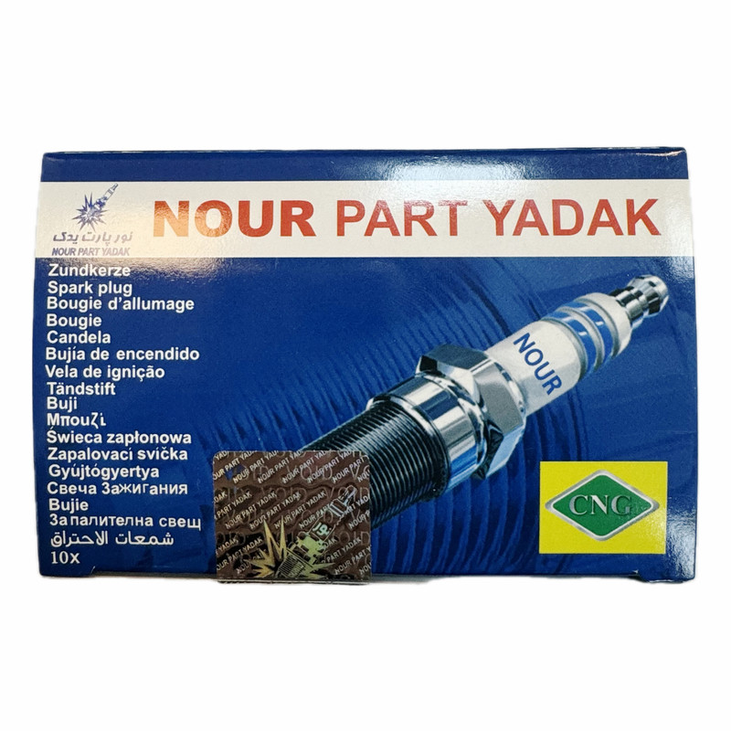 شمع خودرو نور پارت یدک مدل FR8DE بسته 4 عددی