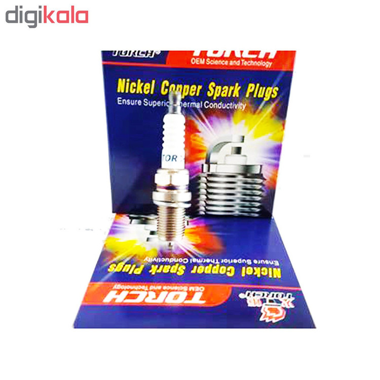 شمع خودرو تورچ مدل K6RTC بسته 4 عددی