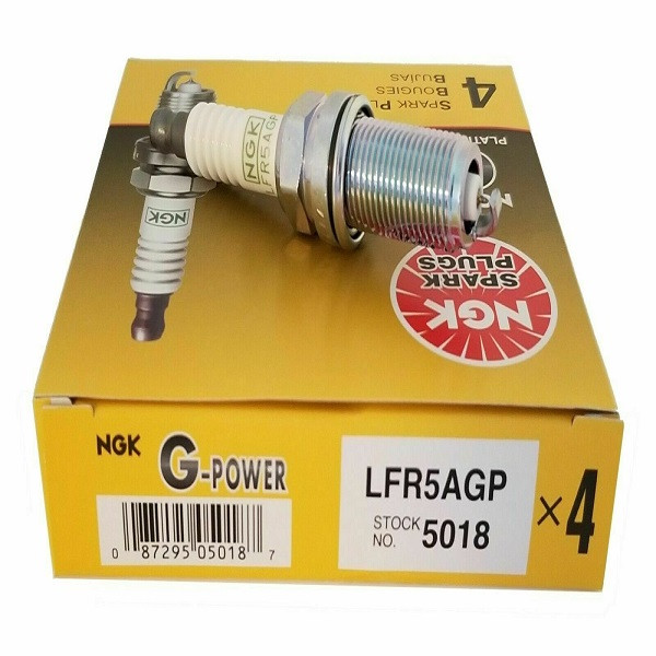 شمع خودرو ان جی کی مدل LFR5AGP5018 پایه بلند مناسب برای پژو 206 بسته 4 عددی