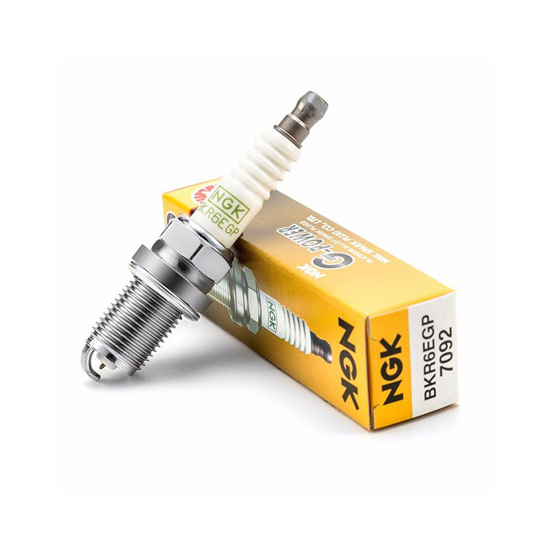 شمع خودرو ان جی کی مدل سوزنی پایه کوتاه کد BKR6EGP 7092 بسته 4 عددی