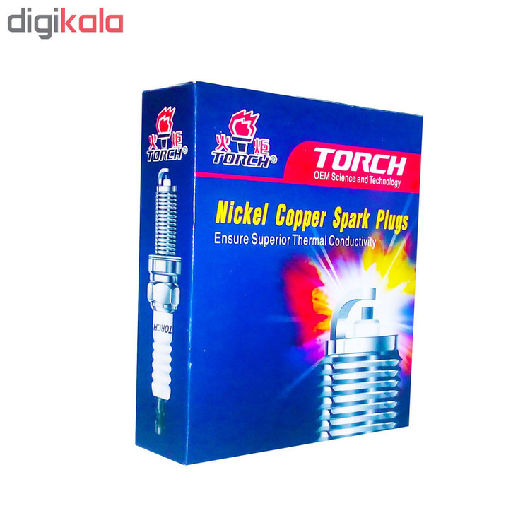 شمع خودرو تورچ مدل KL6RTC بسته 4 عددی