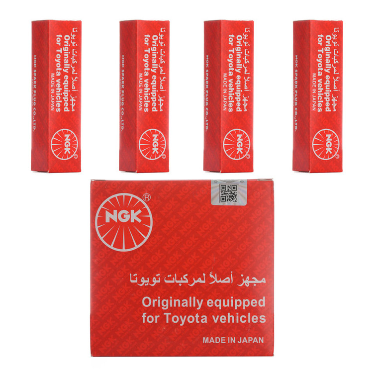 شمع خودرو ان جی کی مدل LFR6C-11 91823 پایه بلند تک پلاتین مناسب برای رانا و رانا پلاس بسته 4 عددی