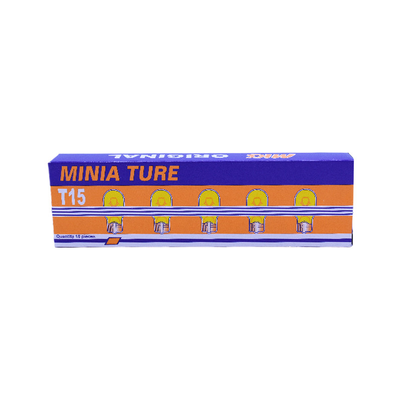 لامپ هالوژنی خودرو مدل درشت 12v 16w مجموعه 10 عددی