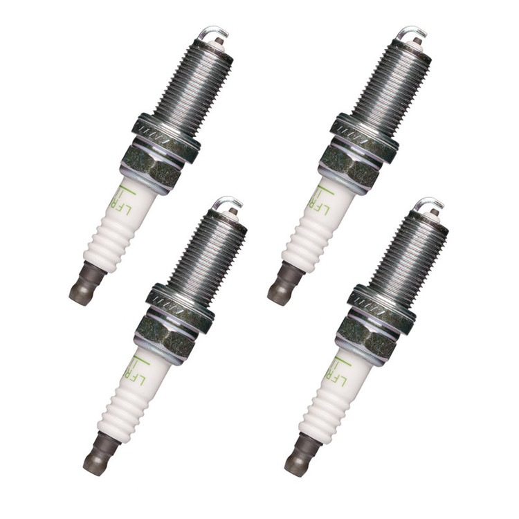 شمع خودرو ان جی کی مدل LFR6C-11 91823 پایه بلند تک پلاتین مناسب برای پژو پارس TU5 بسته ۴ عددی
