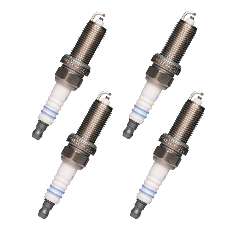 شمع خودرو بوش مدل FR8SC+42 79001 پایه بلند تک پلاتین مناسب برای رانا و رانا پلاس بسته 4 عددی