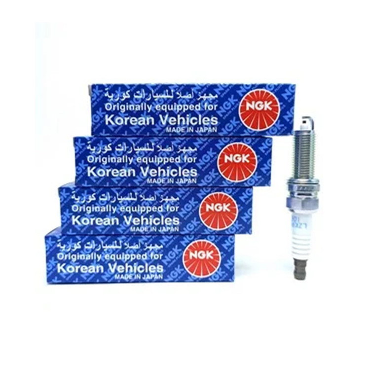 شمع خودرو ان جی کی مدل تک پلاتینی پایه بلند یورو 4 کد LZKR6B-E 94937 بسته 4 عددی