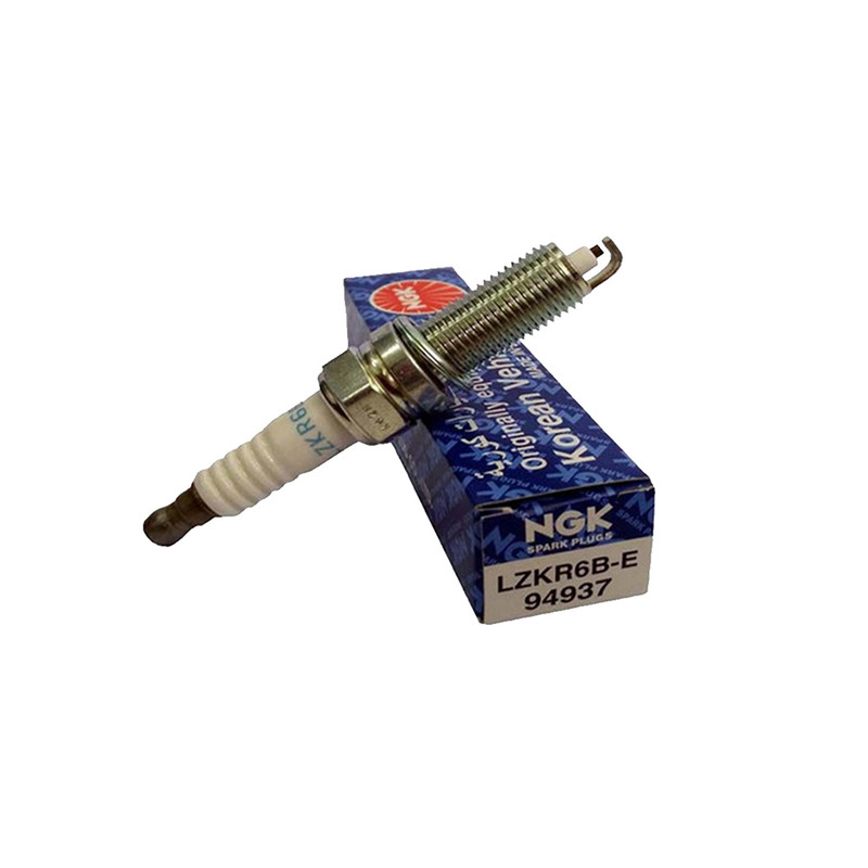 شمع خودرو ان جی کی مدل تک پلاتینی پایه بلند یورو 4 کد LZKR6B-E 94937 بسته 4 عددی