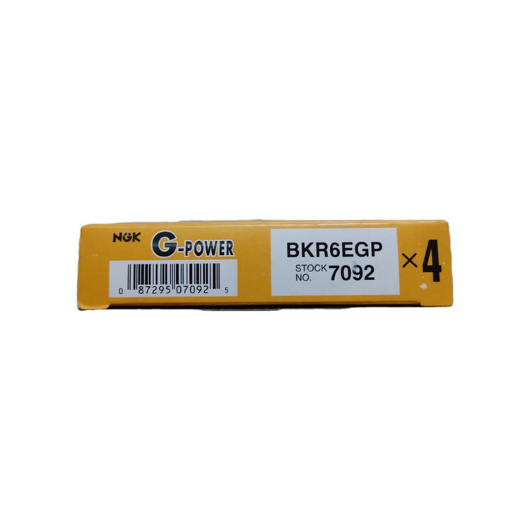 شمع خودرو ان جی کی مدل BKR6EGP- 7092 بسته 4 عددی