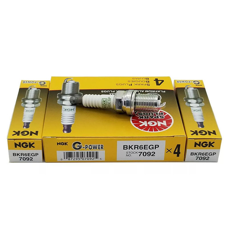 شمع خودرو ان جی کی مدل BKR6EGP 7092 بسته چهار عددی