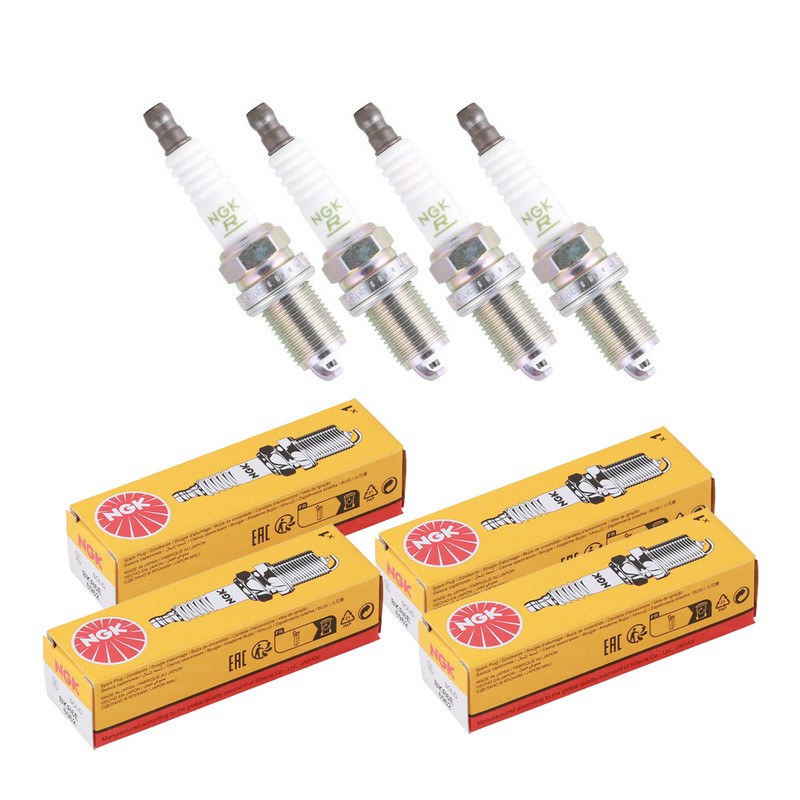 شمع خودرو ان جی کی مدل BKR6E-6962 پایه کوتاه بسته 4 عددی