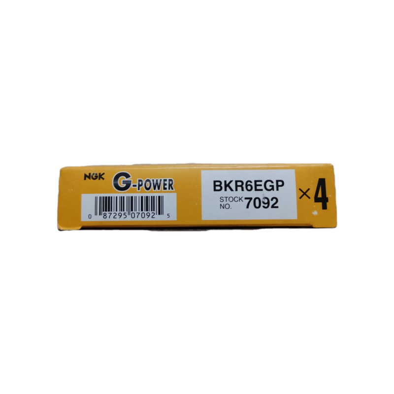 شمع خودرو ان جی کی مدل BKR6EGP 7092 بسته 4 عددی