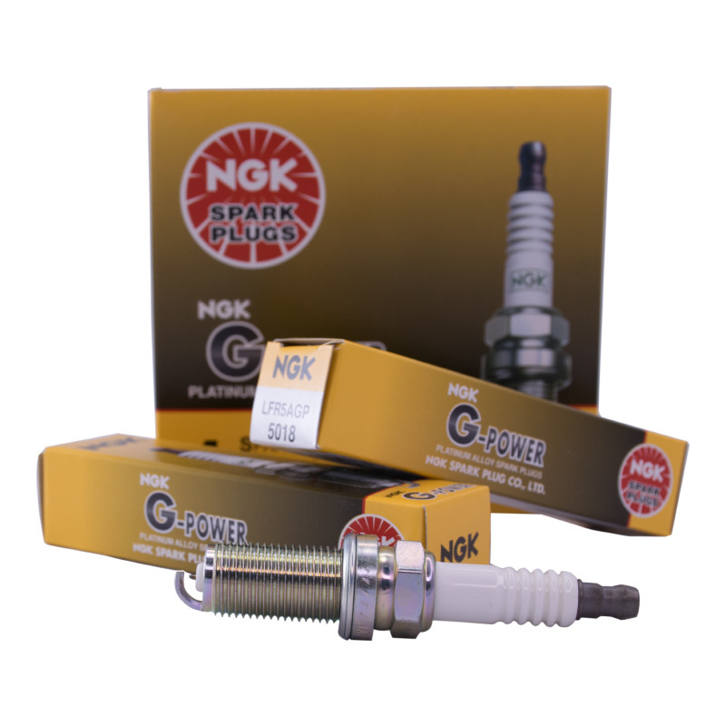 شمع خودرو ان جی کی مدل LFR5AGP 5018 پایه بلند سوزنی بسته 4 عددی