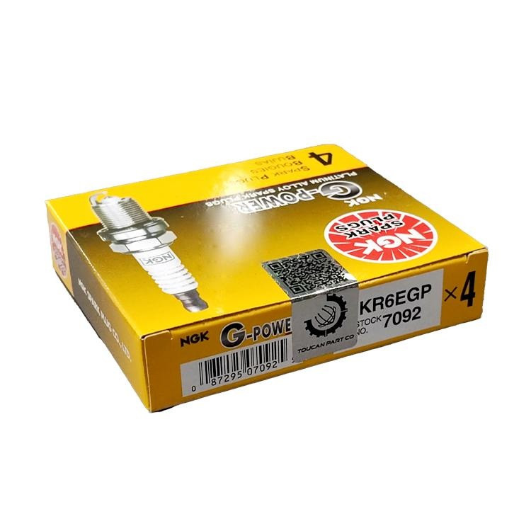 شمع خودرو ان جی کی مدل BKR6EGP-7092 بسته 4 عددی
