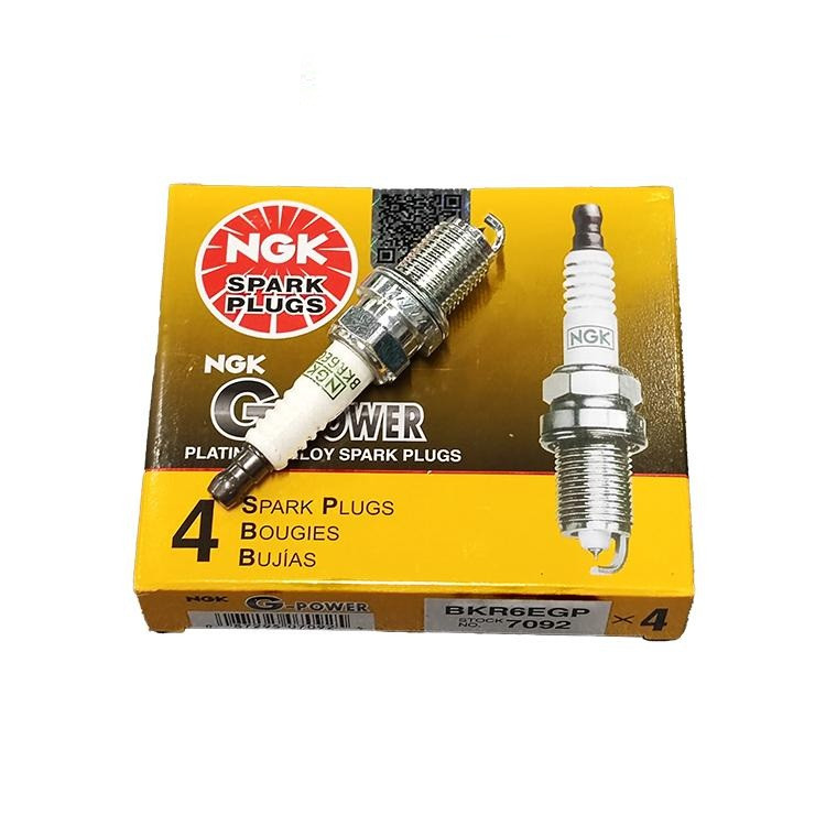 شمع خودرو ان جی کی مدل BKR6EGP-7092 بسته 4 عددی