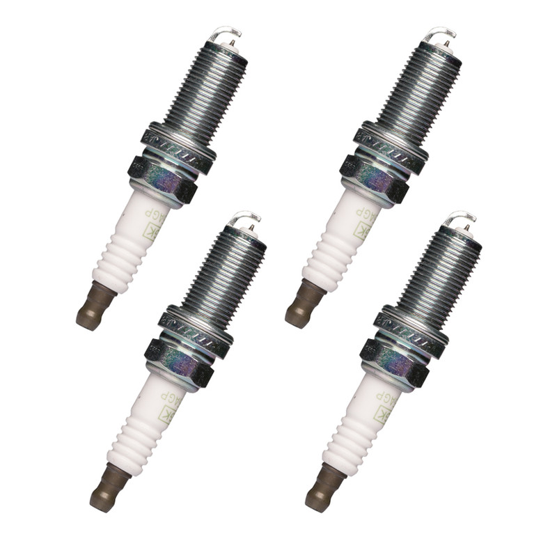 شمع خودرو ان جی کی مدل LFR5AGP 5018 جی پاور پایه بلند سوزنی تک پلاتین مناسب برای رانا و رانا پلاس بسته 4 عددی