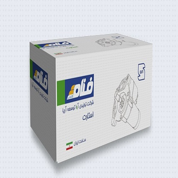 استارت فنام گستر مدل D6RA ولتاژ 12 ولت مناسب برای تیبا و پراید