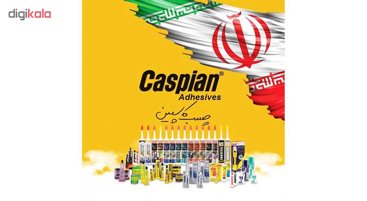 چسب سیلیکون آکواریوم کاسپین مدل شفاف تیوپی حجم 85 گرم