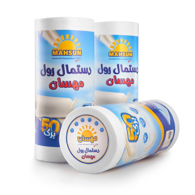 دستمال نظافت مهسان کد 20240 بسته 50 عددی