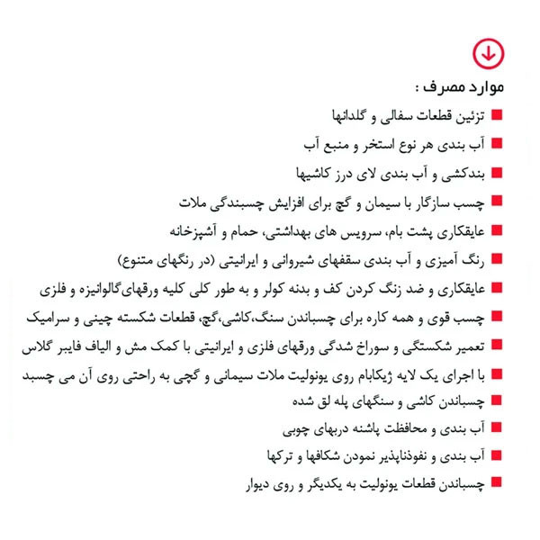 مواد عایق بندی نانو ژیکاوا مدل Zhikabam_AntiBacterial وزن یک کیلوگرم