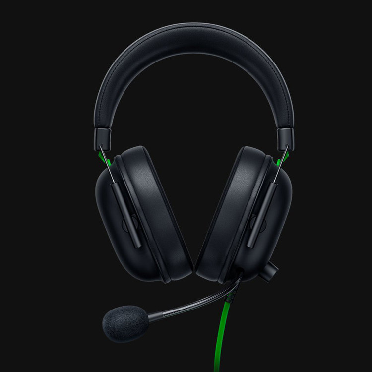 هدست گیمینگ بلوتوثی ریزر مدل BlackShark V2 X با نویز کنسلینگ بدنه، نویز کنسلینگ میکروفون (ENC)، اتصال از طریق جک 3.5 میلیمتری، دارای صدای فراگیر 7.1 کاناله، دارای تکنولوژی صدای 360 درجه