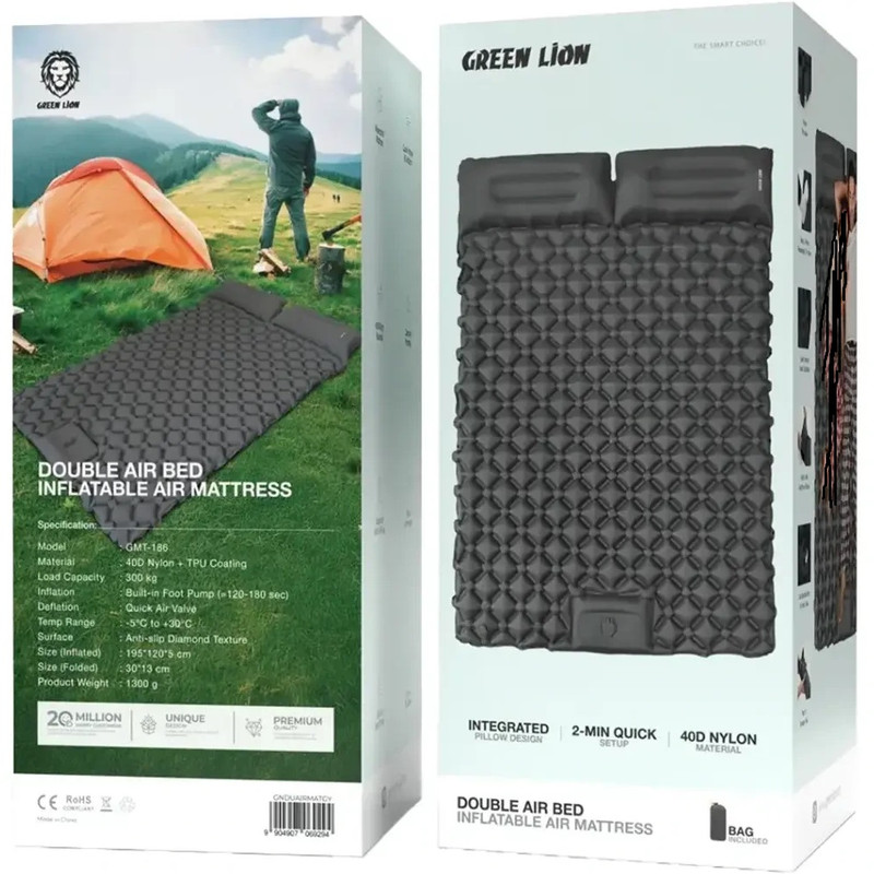 تشک بادی دو نفره گرین لاین مدل Inflatable Air Mattress