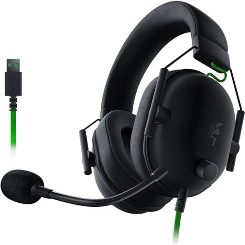 هدست ریزر مدل RAZER WIRED BLACKSHARK V2 X USB