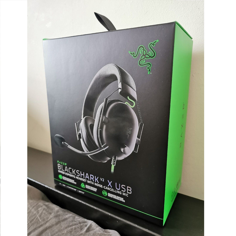 هدست ریزر مدل RAZER WIRED BLACKSHARK V2 X USB