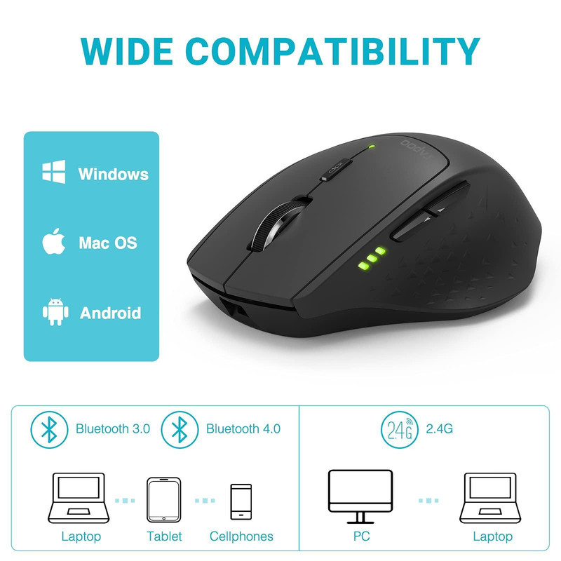 ماوس بی سیم رپو مدل MT550