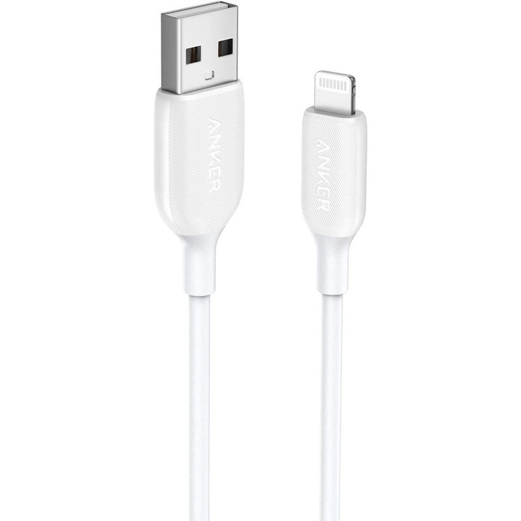 کابل تبدیل USB به لایتنینگ انکر مدل Anker PowerLine A8812 طول 0.9 متر