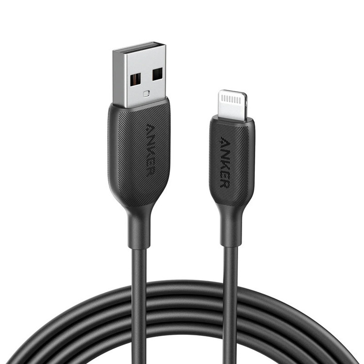 کابل تبدیل USB به لایتنینگ انکر مدل Anker PowerLine A8812 طول 0.9 متر