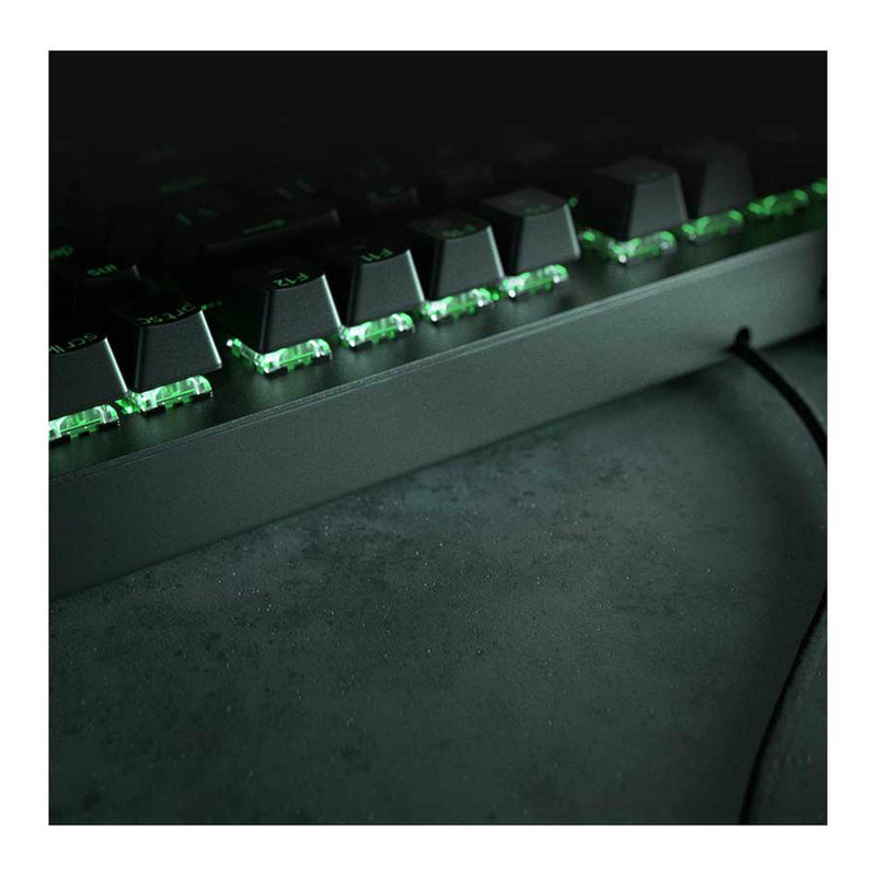 کیبورد مخصوص بازی ریزر مدل BlackWidow X Tenkeyless Green Switch